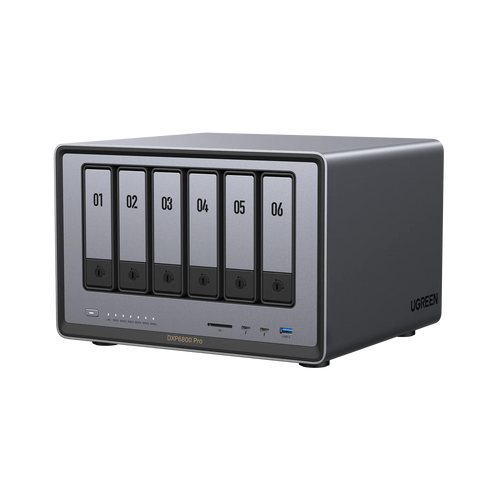 UGREEN NASync DXP6800 Pro NAS 25899B – Intel Core i5 6-Bay 10GbE Storage Server