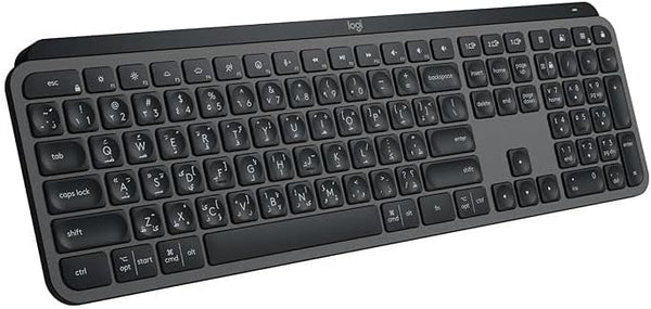 Logitech MX Keys S Wireless Keyboard - Advanced Low-Profile Backlit Keyboard with Smart Illumination & Bluetooth/Logi Bolt - Graphite