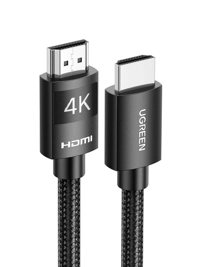 UGREEN 4K HDMI 2.0 Cable (Braided, Black)