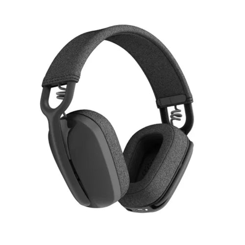 Logitech Zone Vibe 100 Lightweight Wireless Headphones - Professional Over-Ear Headset for Work and Home (Open Box)