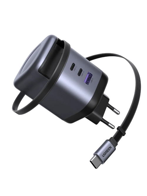 UGREEN Nexode 100W Charger with Retractable USB-C Cable