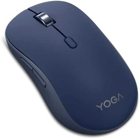 Lenovo Yoga Bluetooth Silent Mouse – 4000 DPI & 3-Device Bluetooth