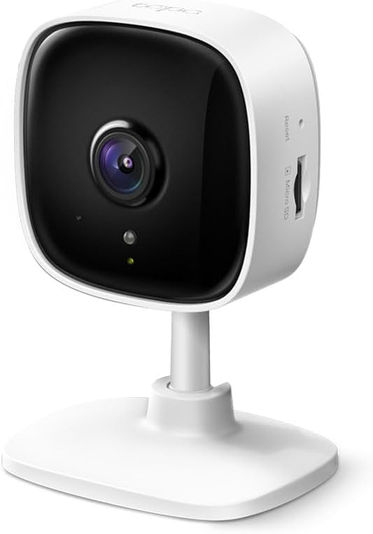 Tp-link tapo c100 indoor home security wi-fi camera with night vision, 1080p