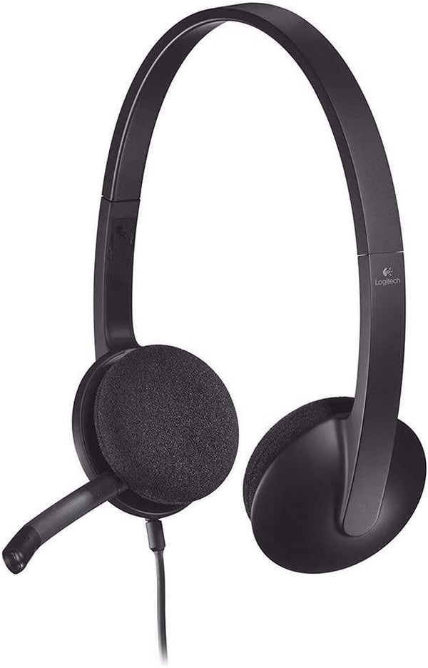 Logitech® H340 USB Computer Headset - BLACK - EMEA