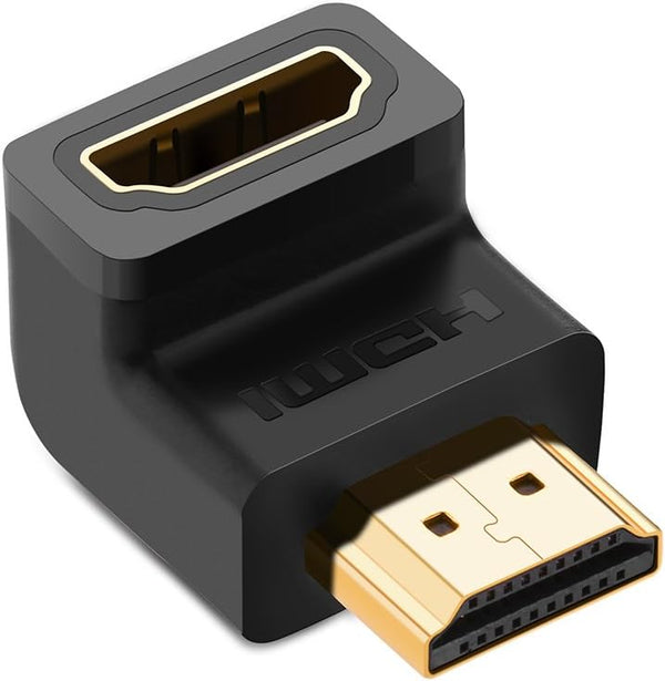 UGREEN HDMI Male to Female Adapter Right Angle 90 Degree  Supports 4K for TV Stick