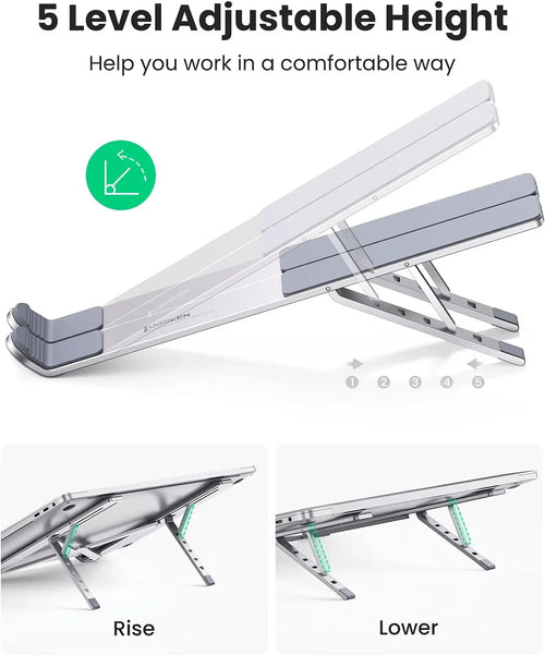 UGREEN Foldable Laptop Stand Aluminum Alloy & Silicone