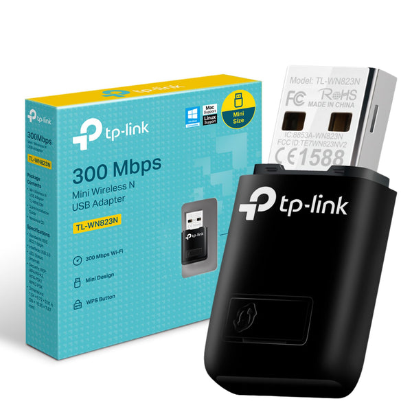 TP-Link TL-WN823N 300Mbps Mini Wireless N USB Adapter (Open Box)