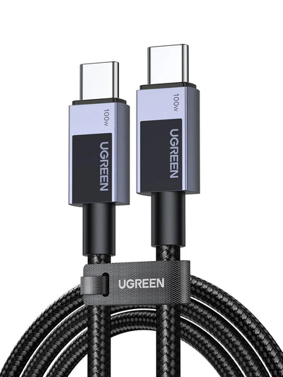UGREEN USB-C to USB-C  100W PD Fast Charging Cable 5A Max Space Gray