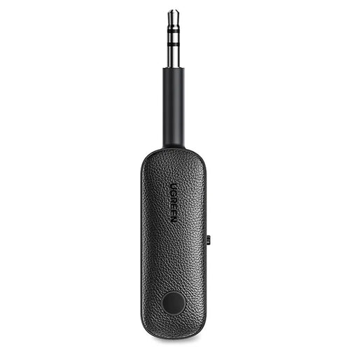 UGREEN CM403 2-in-1 Bluetooth 5.0 Audio Transmitter & Receiver - Wireless 3.5mm Aux Adapter for Car - Black