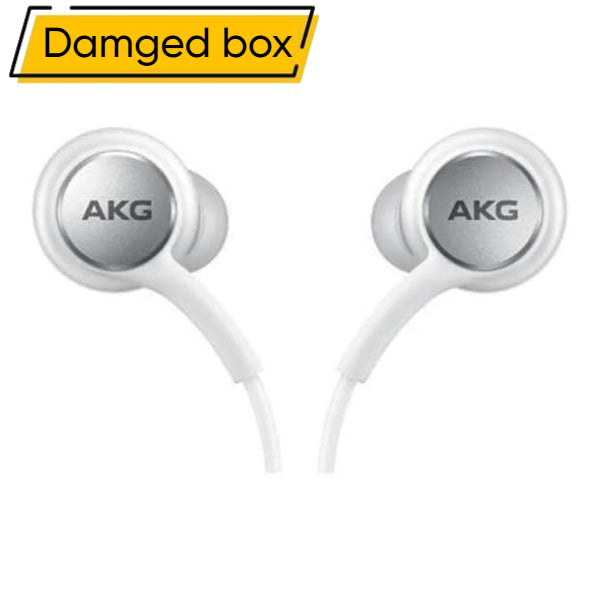 Samsung  by AKG USB Type-C Earphones EO-IC100BBEGWW Black (White)-Small (Damged Box)