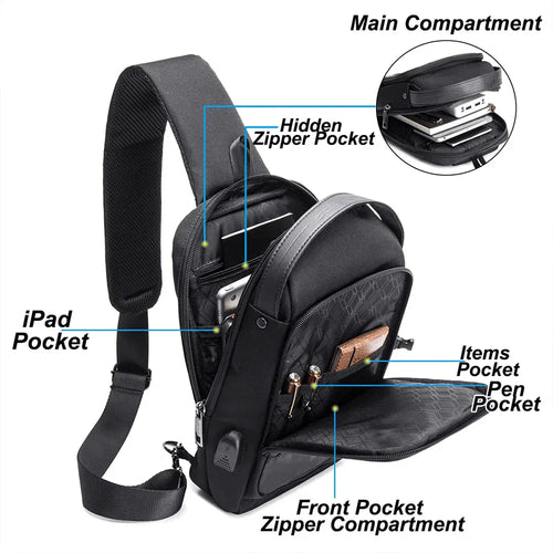 ARCTIC HUNTER CrossBags XB00105 Black