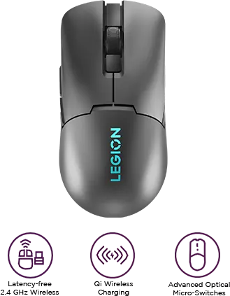 Lenovo Legion M600s Qi Wireless Gaming Mouse 19000 DPI – GY51H47355