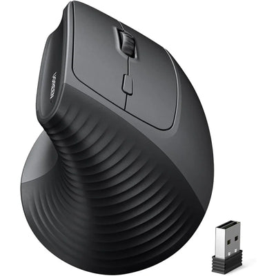 UGREEN Vertical Ergonomic Wireless Mouse - 57° Handshake Design