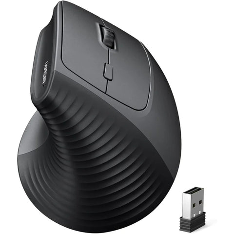 UGREEN Vertical Ergonomic Wireless Mouse - 57° Handshake Design